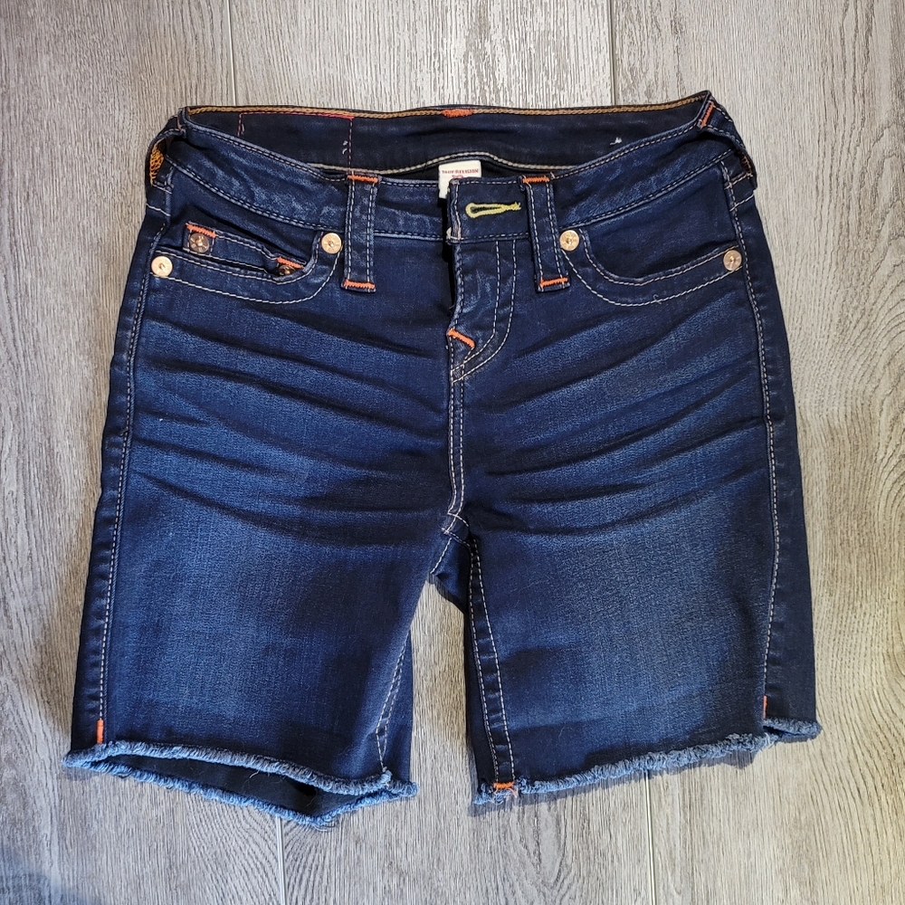True Religion, Jean Shorts, blue, size 26